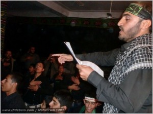 مجتبی شکور نوحه خوان دیده بانی