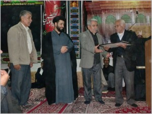 حاج غلامحسین بهروش قاری قرآن و پیرغلام اهل بیت