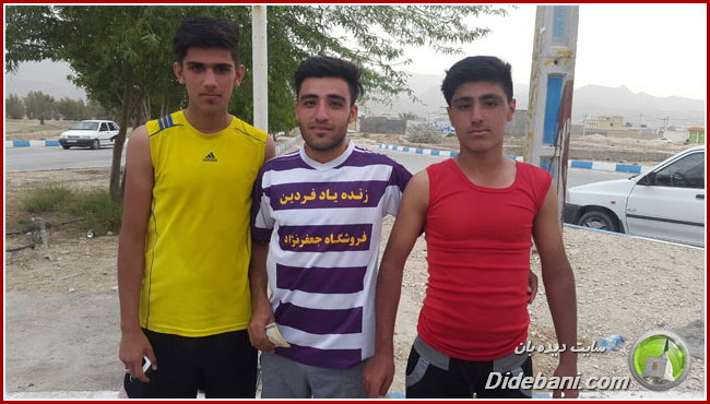 نفرات برتر: روح الله محمدی - سام بلارک - علی اصغر بلارک