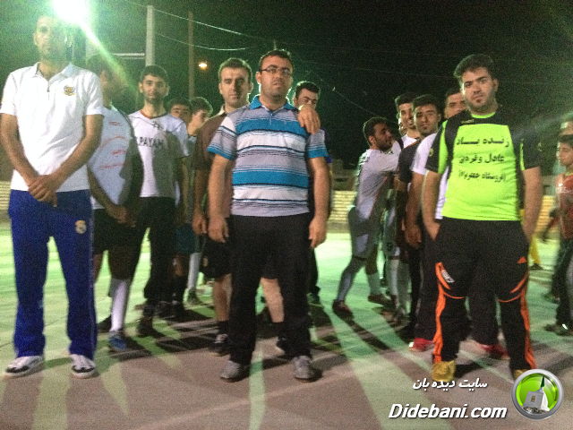 نمایی از تیم های اول تا سوم